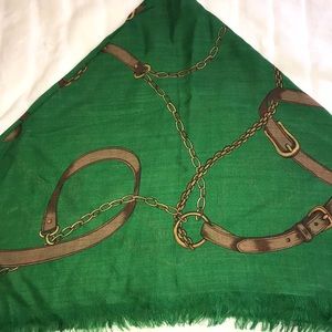 Ralph Lauren horse bit scarf